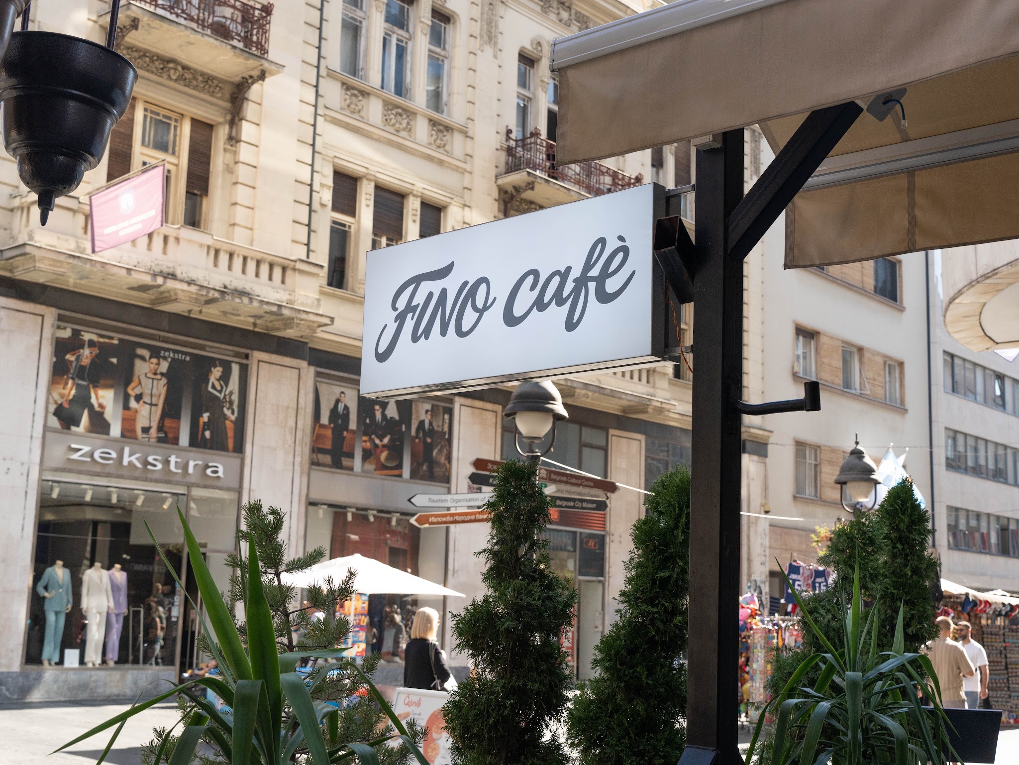 FINO cafe Shopfront Sign